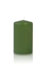 Bougie cylindre Vert 6x10cm