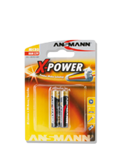 Lot de 2 Piles AAA LR3 pour bougies LED