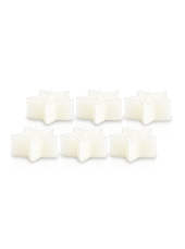 Pack de 6 Chauffe-plat Etoile Blanche