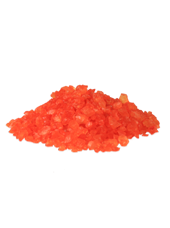 Pierres de verre Orange 10mm (500g)