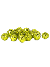 Boules Disco Vertes 20mm (90g)