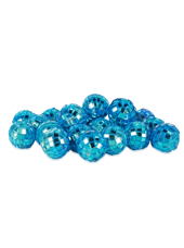 Boules Disco Bleues 20mm (90g)