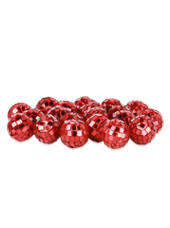 Boules Disco Rouges 20mm (90g)