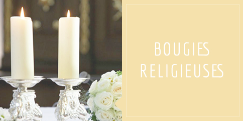 Bougies religieuses